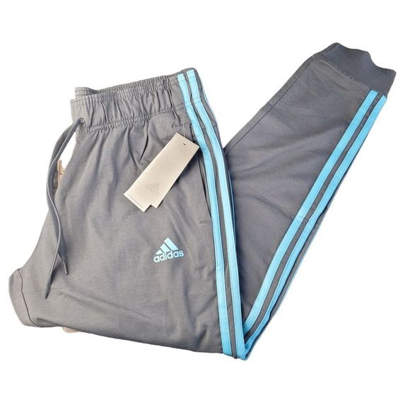 Adidas NEW 3 Stripped Jogger with Pockets - Picture 4 of 8